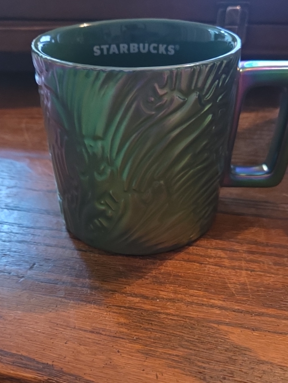 Starbucks Iridescent Green Mug